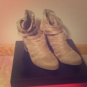 Charlotte Russe faux suede booties